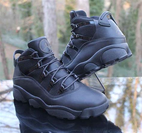 jordan winterized 6 rings men's boots